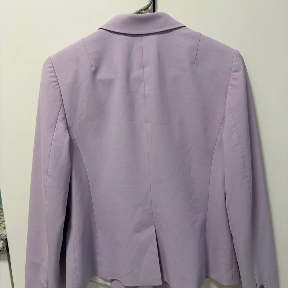 NWOT Banana Republic Light (lilac) Purple Blazer and pants set - Picture 3 of 6